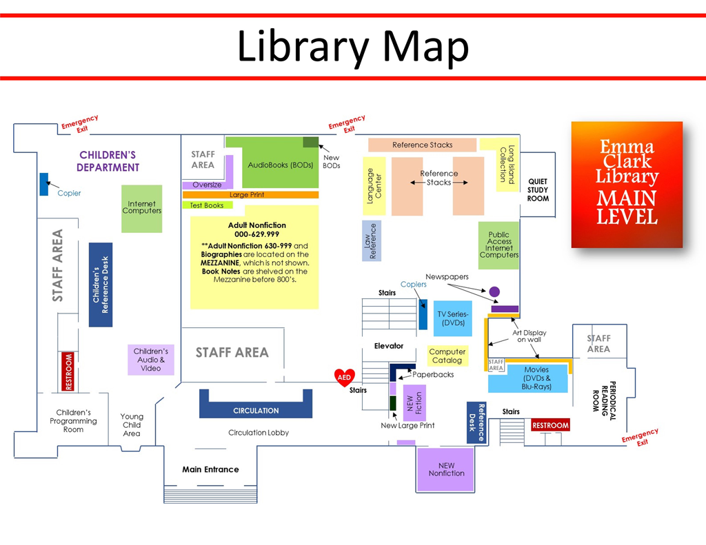 library map main level