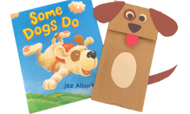 Book and Craft about dogs