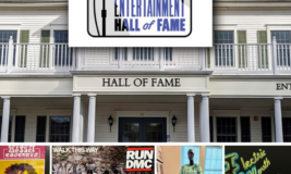 Long Island Music & Entertainment Hall of Fame logo and photos