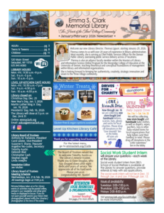 Cover of the January/February 2026 newsletter