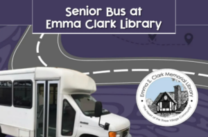 Senior Bus at Emma Clark Library
